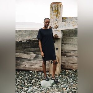 NWT Beaumont Organic | Toba Organic Cotton Dress | Black | Size XS